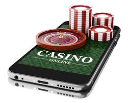 mobil med roulettebord och spelmarker på skärmen. CASINO